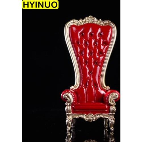 4 Colors1/12 Scale Model 18XG33 Fashion queen Sofa Scene Leather Sofa Playing Handsome Suit Set Toy for12"Action FigureAccessory