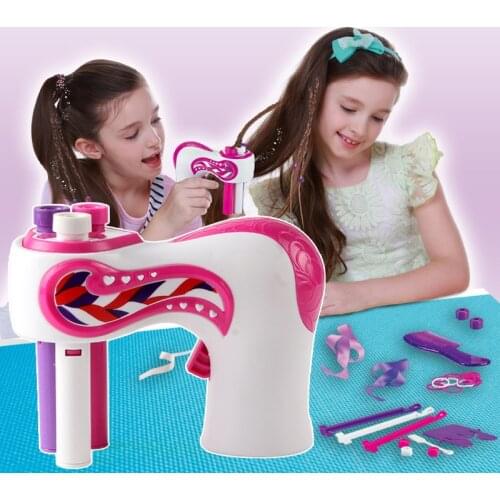 Automatic Hair Braider Electric DIY Hair Weave Machine Twist Knitting Roll Twisted Braiding Hair Styling Tools Girl Gift