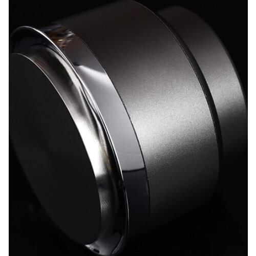 LBER Coffee Press 58mm Stainless Steel Flat Bottom Press Type Distributor Press Powder Hammer Coffee Maker