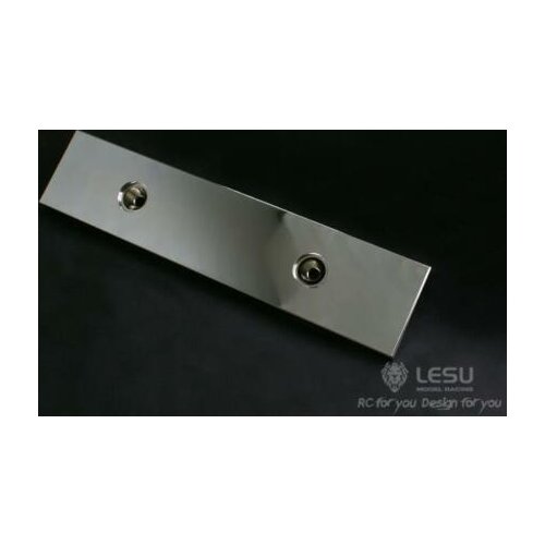 LESU 1/14 Metal Front Bumper for TAMIYA King Hau RC Tractor Truck Car TH02306-SMT5