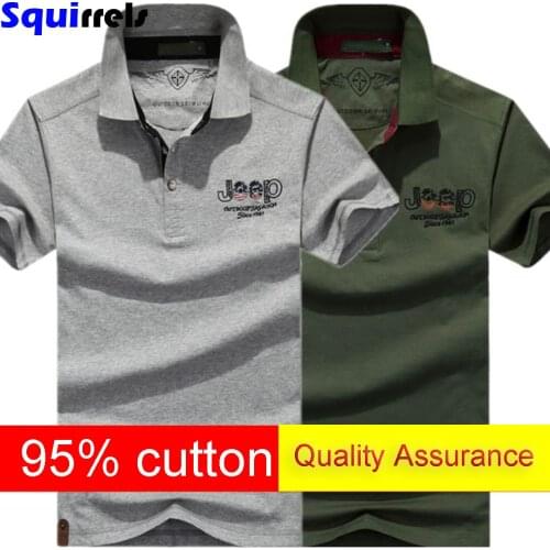 Summer short-sleeved t-shirt middle-aged and elderly lapel loose half-sleeved polo shirt pure cotton casual mens clothing