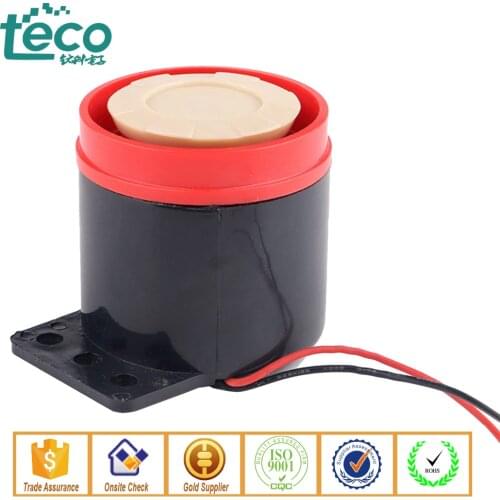 1 Pcs Mini Piezo Siren Alarms Steel Tab Mounted For Motorcycle Wired Home Security 105 dB/1M/12VDC (TPS-55)