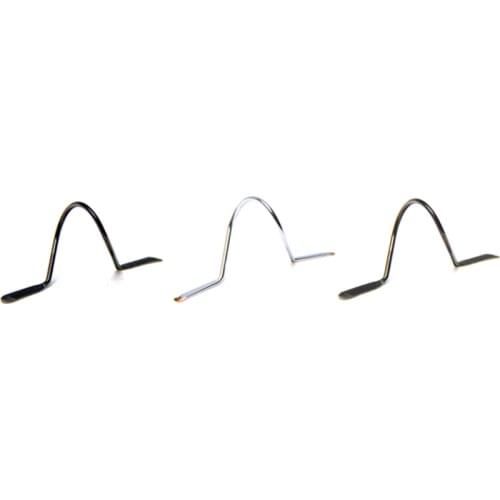 NooNRoo Model S-SG Fly Rod parts repair guide silver /Black/ Gun Smoke Snake Guides Fishing Rod Components 30PCS