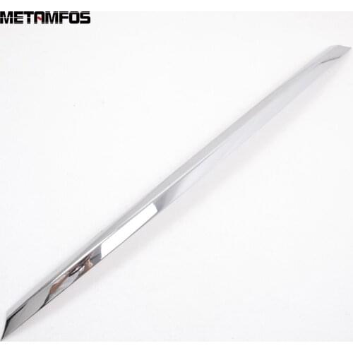 For Toyota Camry 2015 2016 Exterior Accessories ABS Chrome Rear Bumper Moulding Trims Tail Protection Bar Car Styling Parts