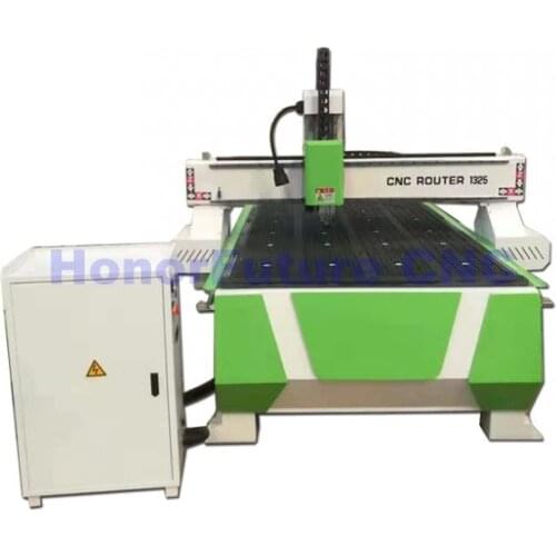 Low Price 1325 3Axis Woodworking CNC Router Machine T-Slot Working Table Wood Processing