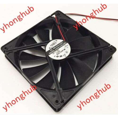 ADDA ADN512UB-A90 DC 12V 0.44A 135x135x25mm 2-wire Server Cooling Fan