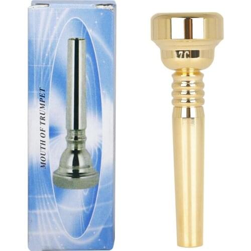 Professional 17C Musical Trumpet Mouthpiece Accessories Tone Brass Instrument Professional Mini Portable Bugle Mouth