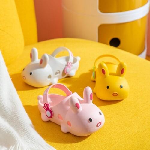 Childrens Slippers Summer Boys and Girls Soft Bottom Indoor Closed Toe Childrens Family Three Parent-Child Sandals Kids Shoes