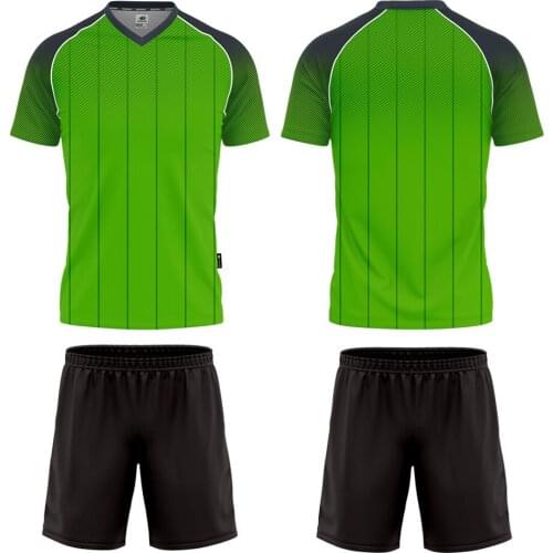 Unique football jersey 100%polyter quick dry breathable soccer uniforms for men