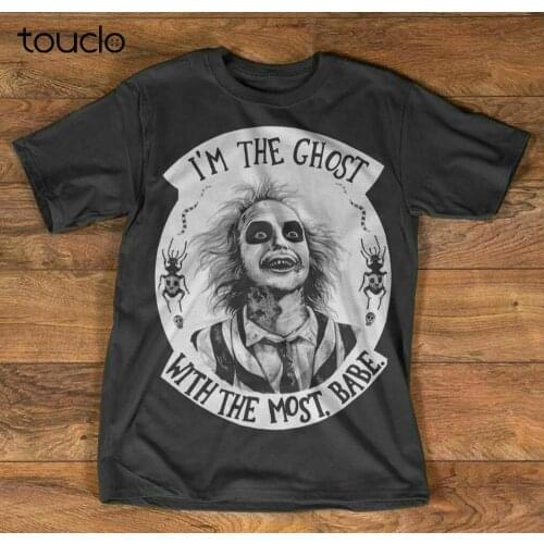 BEETLEJUICE - 'Face' Movie T Shirt Vintage Gift For Men Women Funny Tee