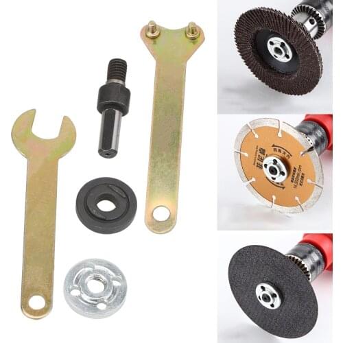 Connecting Rod for Cutting Disc Polishing Wheel 1 set 10mm Electric Drill Conversion Angle Grinder
