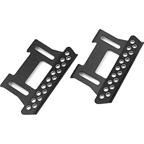 1 Pair Side Plates Metal Pedals Slider for 1/10 RC Crawler Axial SCX10 RC4WD TF2 RGT 86100 Upgrade Parts