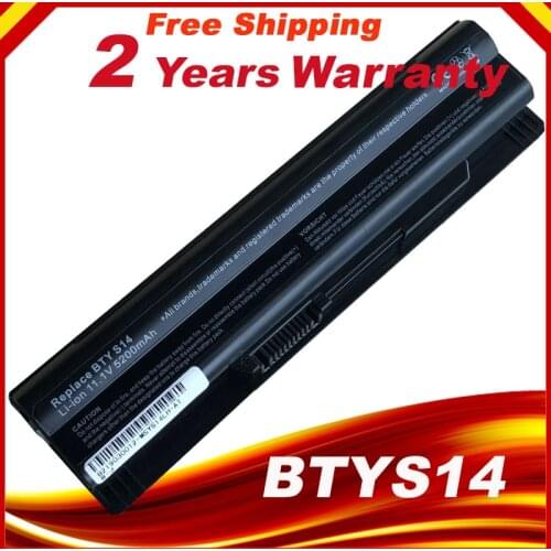 HSW 11.1V BTY-S14 Battery For MSI GE60 GE70 CX650 CX41 CX61 CR41 CR61 FX603 E1311 GE620DX MS-1481 MS-1754 MS-16G1 MFREE SHIPPING