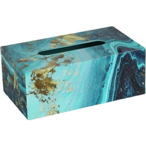 Acrylic Tissue Boxes Living Room Creative Tissue Box Case Modern Storage Box Table Napkin Holders Organizer Desk Organizer Gift