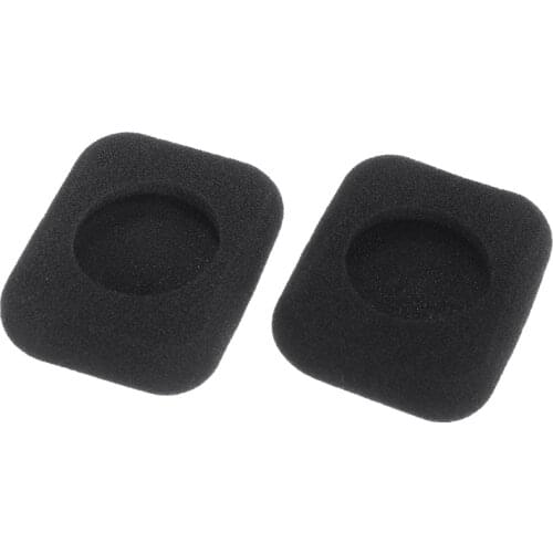 Earphone Accessories 1 Pair Square Foam Ear Pads Replaceable Stretchable Earapds For B&O/Beoplay Form 2/2i