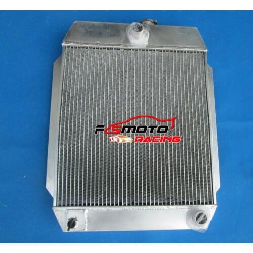 For Ford Chopped with V8 Engine Aluminum Radiator 1928-1934 28 29 30 31 32 33 34