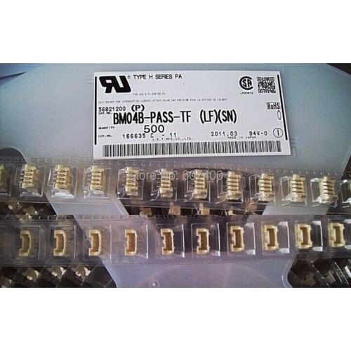 BM04B-PASS-TF header Connectors terminals housings 100% new and Original parts BM04B-PASS-TF(LF)(SN)