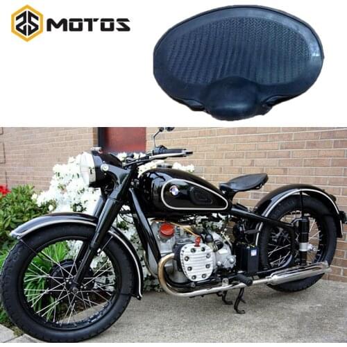 ZS MOTOS Retro style rubber CJ-K750 side car motor case for BMW R1 R71 M1 M72 MW 750 M1 Ural CJ-K750 Seat foreskin