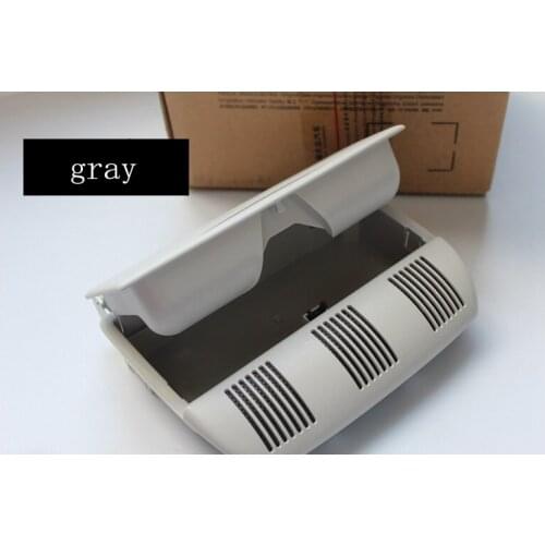 For Volkswagen Skoda 07-14 Octavia koda Fabia Color Sunglasses Box Sun Glasses Case Container Eyeglasses Holder Gray/Beige
