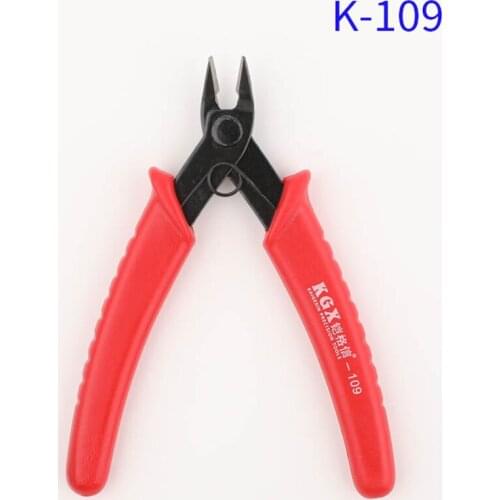 Diagonal Pliers Mini Wire Cutter Small Soft Cutting Electronic Pliers Jewelry Electrical Wires Rubber Handle Model Hand Tools