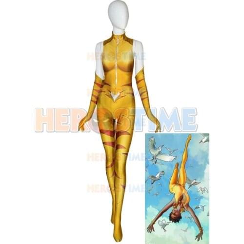 Vixen Suit Cosplay Superhero Costume 3D Printed Spandex Women Girl Lady New Comics Cosplay Costume Zentai Tight Catsuit Bodysuit