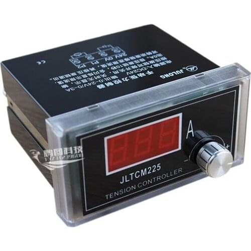 Miniature manual magnetic powder tension controller DC24V 3A tension meter JLTCM225 clutch brake