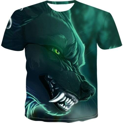 Men Animal t shirt 3D Print tshirt Men Funny tees tops Short Sleeve O-neck 3D Print Summer Clothes XXS-6XL