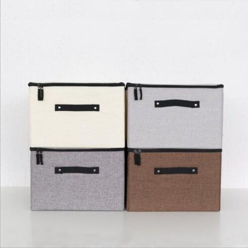 Nonwoven Storage Box Foldable Underwear Bra Socks Container Drawer Organizer Sundries Clothes Home Storage Quilt Saver