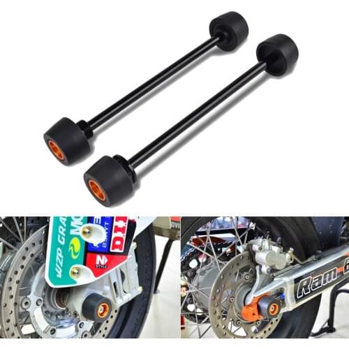 Front Rear Axle Slider Wheel Crash Protector For Husqvarna 701 Supermoto 16 2017 2018 2019 2020 VITPILEN 701 Falling Protection