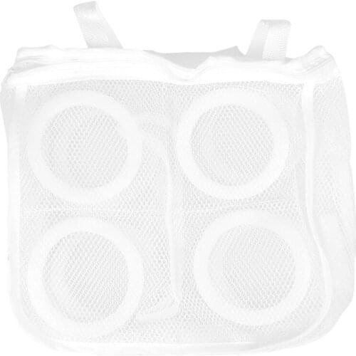 Hanging Dry Sneaker Mesh Laundry Bags Shoes Protect Wash Machine Home Storage Organizer Accessories Supplies Gear Stuff Product