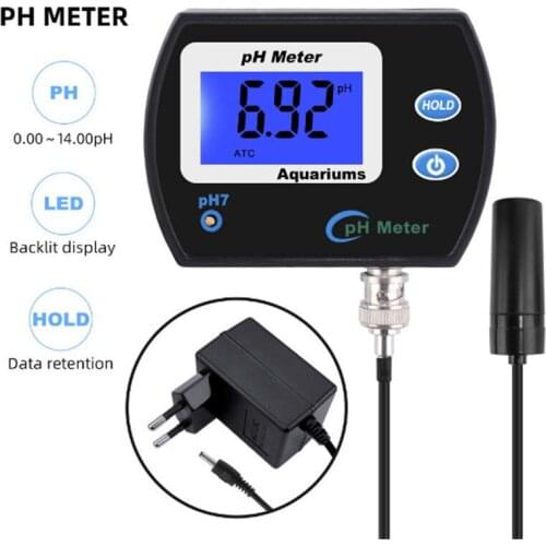 New Arrival PH Meter Tester High Accuracy Digital Pen PH-990 Pocket Aquarium Wine Urine LCD PH Measuring Meter Tool