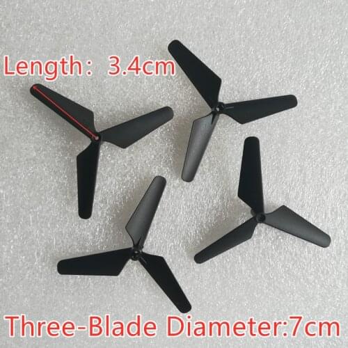 Three-Blades Props For Mini Drone Watch Remote Sensing Gesture Aircraft UFO Hand Control RC Helicopter toys Drone Quadcopte