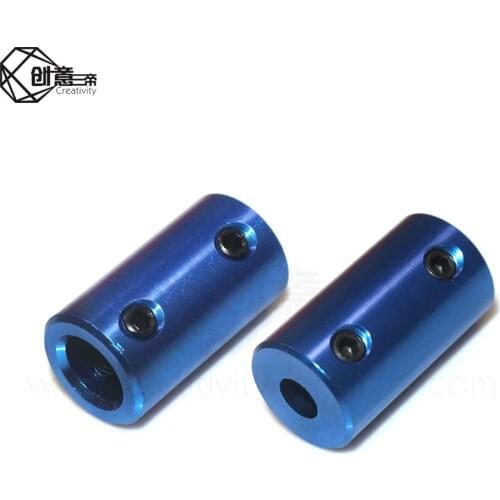 1pc D14L25 Aluminum Alloy Coupling Bore 5*5mm 5*8mm 8*8mm 3D Print Part Blue Flexible Shaft Coupler Screw Part Stepper Motor