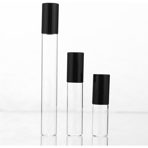 1ml 2ml 3ml 5ml 10ml 5ml Perfume Bottle Glass Empty Roll On Roller Bottle For Essential Oils Small Roll-on Refillable Deodorant