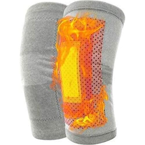 1 Pair Self Heating Warm Knee Brace Knee Warmer Support Thermal Compression Knee Wrap Sleeves Sports Kneepads