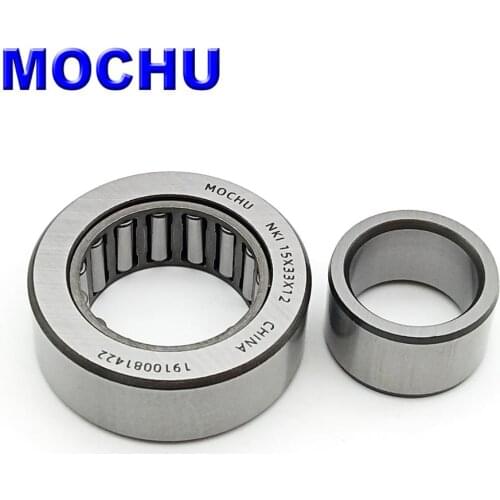 1PCS NKI15X33X12 NKI1512 15X33X12 NKI153312 MOCHU Needle roller bearings With machined rings With an inner ring