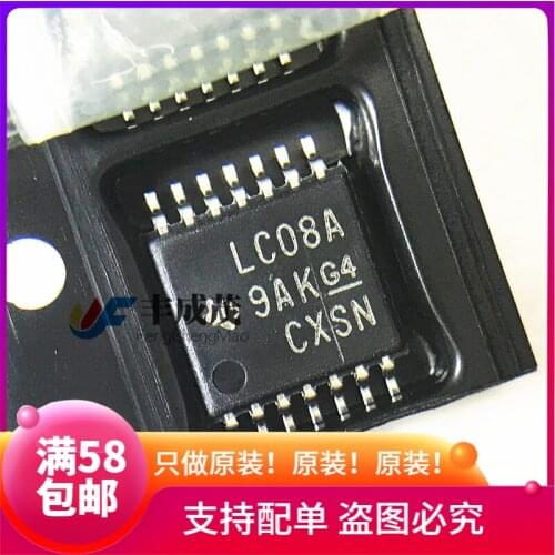 100% New&original SN74LVC08APWR 74LVC08APW LC08A TSSOP14 In Stock
