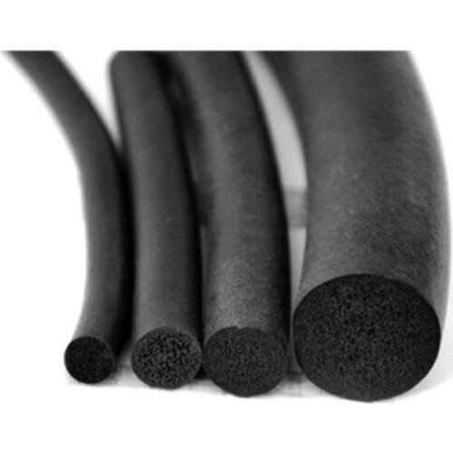 5 M epdm black O auto door seal protector car door rubber foam sealing filler strip weatherstrip round EPDM rubber foaming