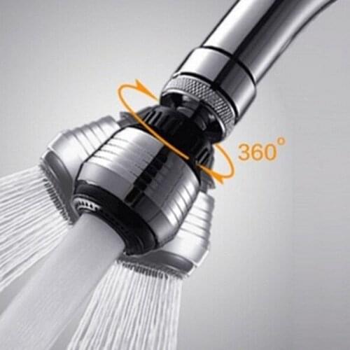360 Degree Aerator Water Bubbler Swivel Head Saving Tap Kitchen Faucet Aerator Connector Diffuser Nozzle Filter Mesh Adapter 1PC