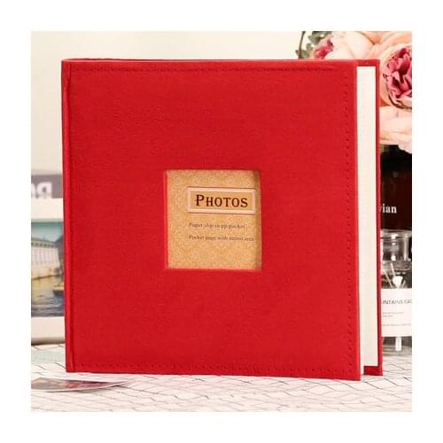 New DIY Writable Photo Album Storage Book Photos Insert Fabric Decoration Gift for Memory Baby Child Wedding Birthday