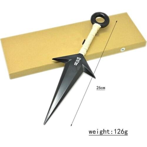 Anime Ninja Kakashi Kunai Throwing Weapon Props Cosplay Knife Plastic Cosplay Anime Plastic Weapon Props Accessories Gifts
