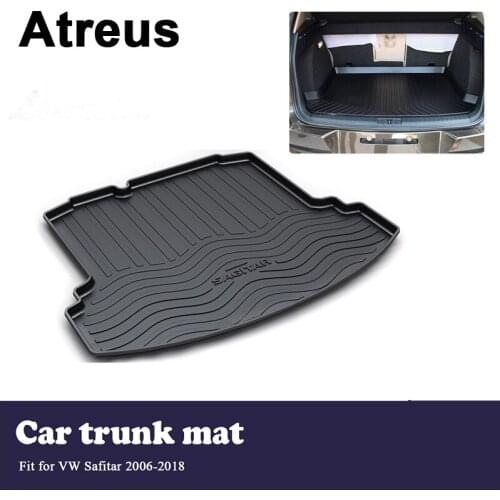 Atreus Car Trunk Cargo Liner Tray Mat Blanket For VW Sagitar 2006 2007 2008 2009 2010 2011 2012 2013 2014 2015 2016 2017 2018