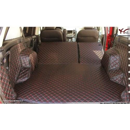 Good! Special trunk mats for Land Rover Freelander 2 2015-2007 durable waterproof boot carpets for Freelander 2010
