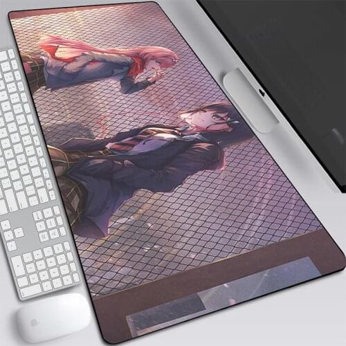 ANIME Darling In The FranXX Mouse Pad Laptop Notebook Keyboard Mat Gaming Pad 80x30cm Non-Skid Anime Sexy Girl MAT FOR GAMES