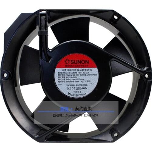 NEW SUNON A2175-HBT TC.GN 17251 220V 170mm ball bearing cooling fan