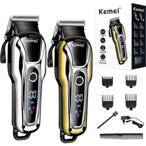Original two speed motor professional hair trimmer for men hairdressing kemei hair clipper pro electric hair cutting machine