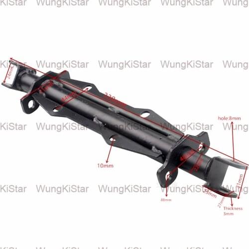 Footpeg Foot Rest Pegs Mount Bracket Bar For Honda CRF70 XR70 50CC 70CC 90CC 110CC 125cc 140cc 160cc BBR KLX TTR Pit Dirt Bike