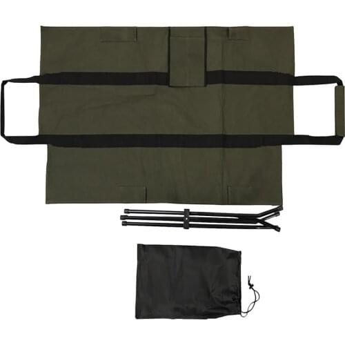 Flamewood Rack Outdoor Camping Portable Folding Storage Bag Portable Folding Canvas Storage Bag For Campfire