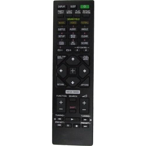 Remote Control For Sony RMT-AM210U MHC-V44D MHC-V50D MHC-GT4D SA-WGT4D SS-GT4DB SHAKE-X10D HCD-SHAKEX10 Home Audio Stereo System