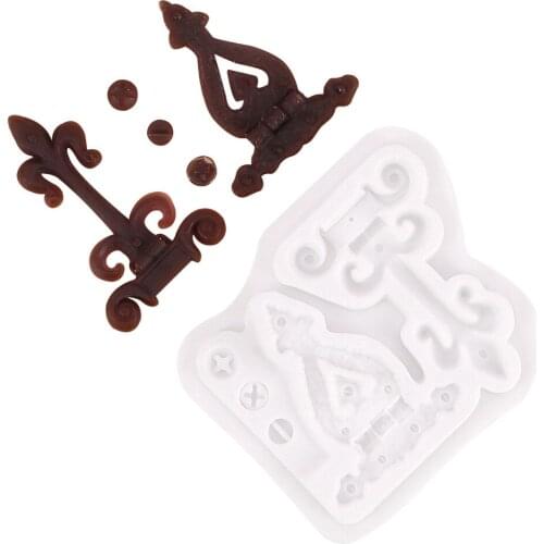 1pc Retro Key Lace Cake Silicone Molds Fondant Mold Cake Decorating Tools Pastry Kitchen Baking Tools Cake Tools